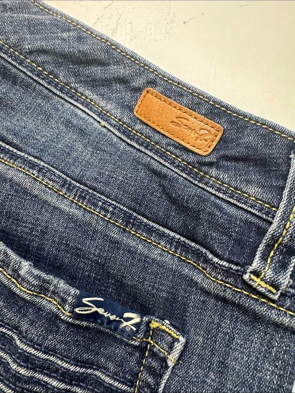 Seven7 Jeans Straight Leg with Stretch, Women's Size 20 - Picture 4 of 13